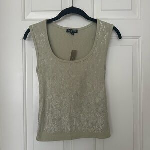 J. Crew Women's Sequin Tank Top
